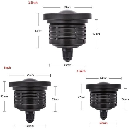 LED світлодіодні протитуманні фари з ангельськими очками 3,5-дюймові 89 мм ДХО для авто