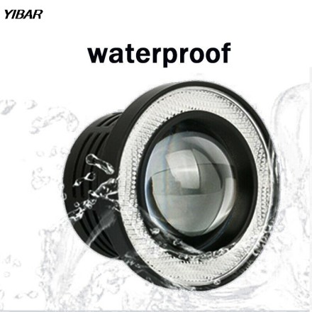 LED світлодіодні протитуманні фари з ангельськими очками 3,5-дюймові 89 мм ДХО для авто