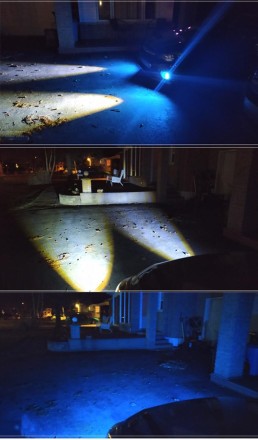 LED світлодіодні протитуманні фари з ангельськими очками 3,5-дюймові 89 мм ДХО для авто