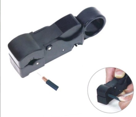 Стрипер HS-332 для зачищення коаксіал. кабелю RG-58/59/62/6/6QS/3C/4C/5C Profix і встановлення роз'єму F, BNC, TN