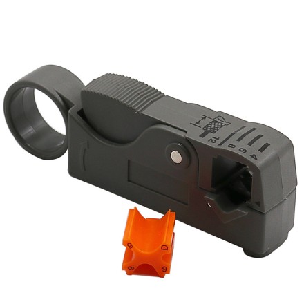 Стрипер HS-332 для зачищення коаксіал. кабелю RG-58/59/62/6/6QS/3C/4C/5C Profix і встановлення роз'єму F, BNC, TN
