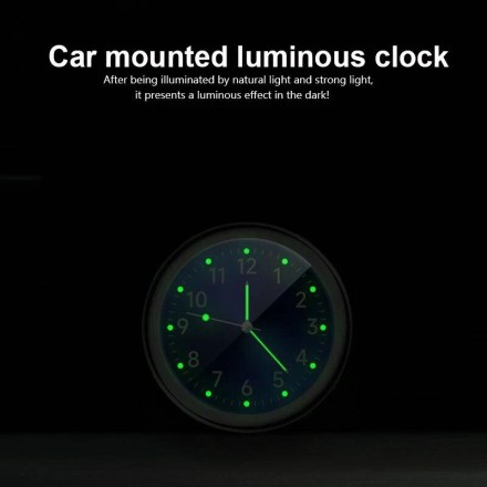 Годинник для авто, кварцові, кришка неіржавка, флуоресцентний циферблат. Солідний вигляд.