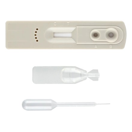 Тест-система Quick HIV Test - Тест на ВИЧ 1/2 (HIV 1/2) W006-C, WONDFO  для виявлення ВІЛ 1 і 2 типів BOX