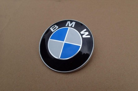 Емблема БМВ BMW 78 мм значок бмв E39 E53 E60 E46 E36 E34 E90 E65 E66 E70 Значок на капот багажник 51.14