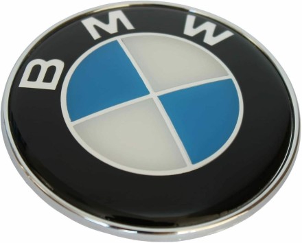 Емблема БМВ BMW 78 мм значок бмв E39 E53 E60 E46 E36 E34 E90 E65 E66 E70 Значок на капот багажник 51.14