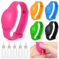 Універсальний силіконовий браслет для антисептика Індивідуальний дозатор диспенсер дезінфектора рук