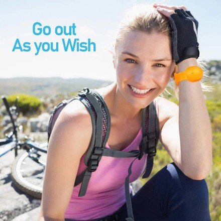 Універсальний силіконовий браслет для антисептика Індивідуальний дозатор диспенсер дезінфектора рук