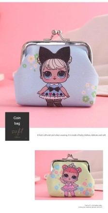 Жіночий дитячий ретрокласик гаманець LOL