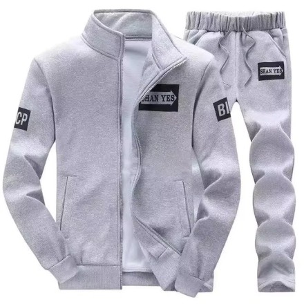 Спортивний костюм зимовий флісовий, повсякденна тепла толстовка + штани, чорний, Black Wolf  4XL