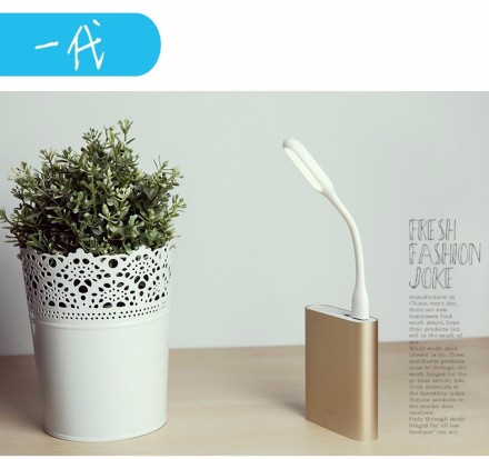 Яскрава USB гнучка лампа світильник світлодіодний LED. LED-ліхтар