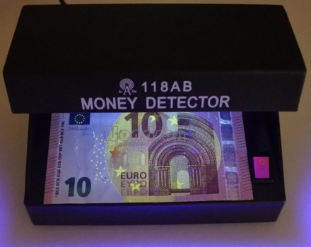 Детектор Валют Money Detector AD-118 AB ультрафіолетова лампа для грошей