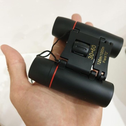 Бінокль Sakura кишеньковий 30х60 з чохлом і серветкою для лінз
