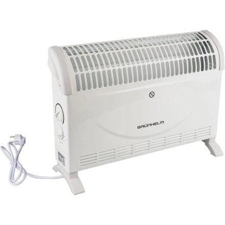 Конвектор електричний нагрівач Grunhelm GC-2000A, 3 режими, терморегулятор (термостат), захист від замірювання