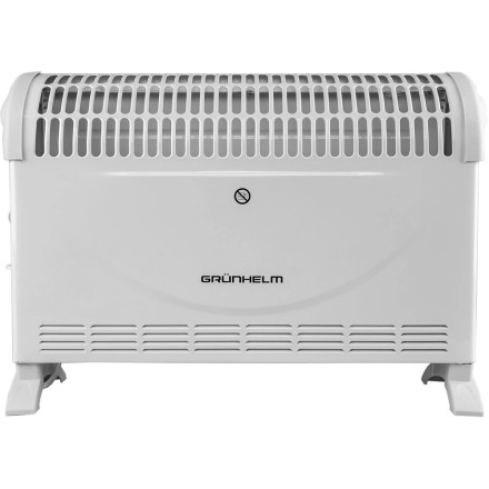 Конвектор електричний нагрівач Grunhelm GC-2000A, 3 режими, терморегулятор (термостат), захист від замірювання