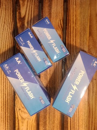 БАТАРЕЙКА Power Flash Energy Max AAA (R03) і АА (R06) ALKALINE до 04.2027 року