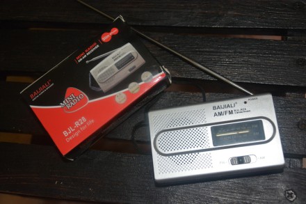 2 діапазонний радіоприймач. AM / FM /World Receiver S2 Bands Radio. Baijiali Model BJL-R28