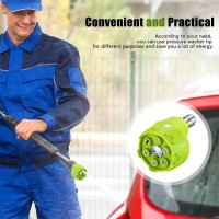 Насадка, розпилювач, форсунка, сопла для мийок високого тиску спринклер. Нержавейка. 6 в 1