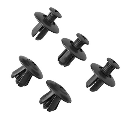 Клипса 8мм /50pcs  for Nissan X-Trail Juke Qashqai Micra Tiida Leaf Fit  Subaru Forester