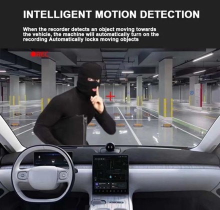 Авто відеореєстратор HD 1080P Dashcam DVR Recorder Tachograph 360