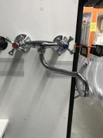 Змішувач для душу та умивальника, кухні. З ексцентриками, аератором. Retro Classic 1