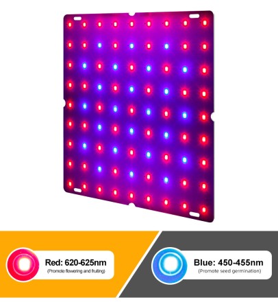 LED-фітолампа фітопрожектор фітопанель Full Spectrum 1000W