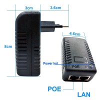 Розгалужувач POE 48 В на 12 В, водонепроникний відео та адаптер живлення, мідь, EMI-фільтр