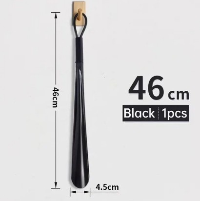 Ріжок, ложка для взуття, подовжений, модель "Лондон", 46 см