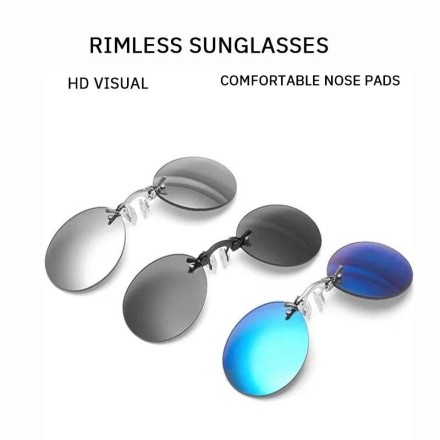 Вінтажні сонцезахисні окуляри пеньсне Pince Nose Retro Морфіус