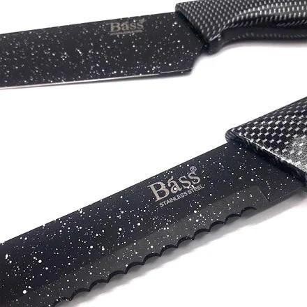 Набір ножів керамічних професійних "Bass", 6 предметів, подарункове паковання