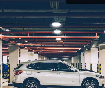 Світлодіодна лампа-плафон змінного струму 220 В E27 12 Вт 6500 К "НЛО" UFO повний вологозахист IP65