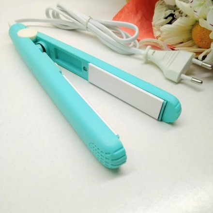 Щипці для завивки волосся. Випрямляч волосся JFD F002. Салатовий. 160 С. В пластиковому футлярі.