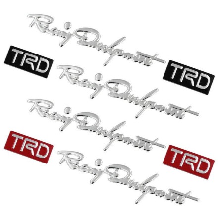 Набір вінілових наклейок 3D Racing Development TRD (2 шт. на одному блістері)