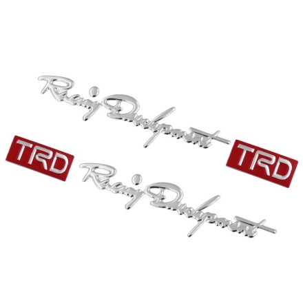 Набір вінілових наклейок 3D Racing Development TRD (2 шт. на одному блістері)