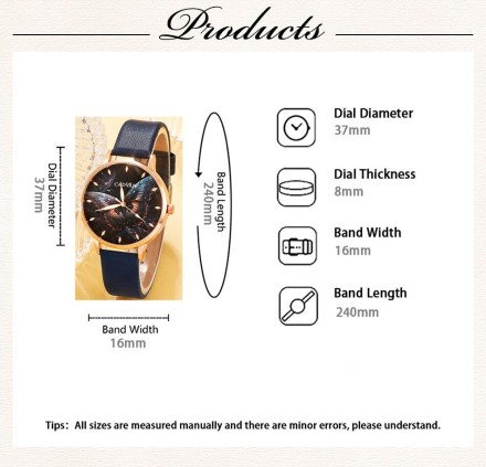 Подарунковий набір для жінок 5 в 1: розкішний годинник "Butterfly", браслет, сережки, кулон із ланцюжком