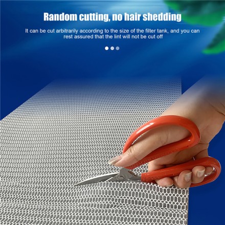 8D акваріумний фільтр, ЕКО губка, Екофільтр без клею, 500 х 110 мм х 20 мм