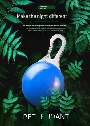Світлодіодний яскравий нашийник LED-ліхтарик, нашийник для собак і кішок "Pets Light". Літієва батарея в комплекті!