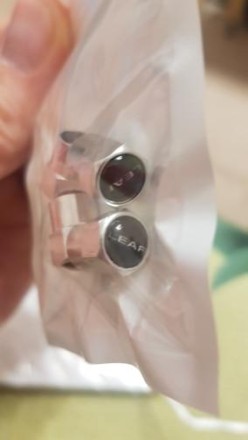 Захисні ковпачки на ніпелях, металеві Nissan Leaf (на колеса)