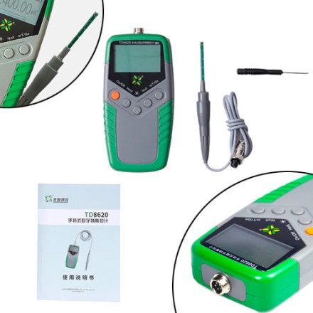 Гаусметр Тесламетр Магнітомер Tunkia TD8620 0-2000 мТл тестер магнітного поля