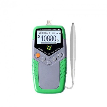 Гаусметр Тесламетр Магнітомер Tunkia TD8620 0-2000 мТл тестер магнітного поля