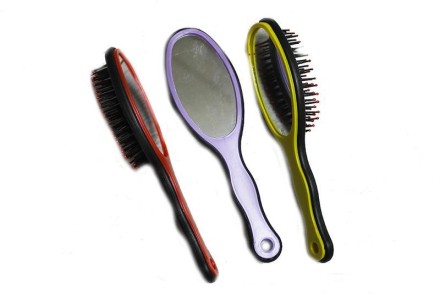 Гребінець Laimei Cosmetic з дзеркалом 19.5 см Якість