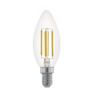 Дизайнерські Філаментні лампи Едісона LED 4.5W, E14, C35, 2700 K свічка та E27 груша