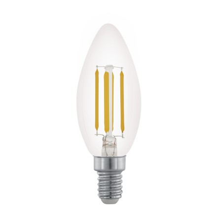 Дизайнерські Філаментні лампи Едісона LED 4.5W, E14, C35, 2700 K свічка та E27 груша