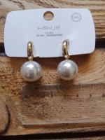 Сережки перлини, "Золото"