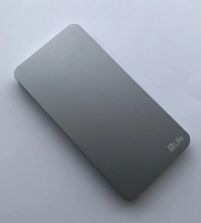 Універсальна батарея SLife 6000mAh Power Bank Павербанк, сталевий корпус
