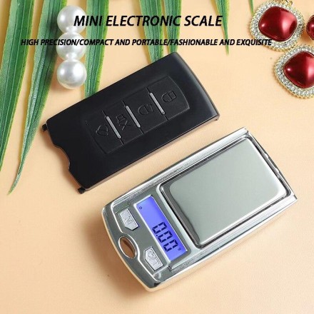 Брелок Ювелірні ваги, електронні ваги, портативні медичні кишенькові ваги, до 200 грамів