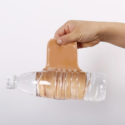 Бюстгальтер-невидимка Kiss Bra з ефектом push up чорний, бежевий. Invisible Fly Bra