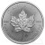 Інвестиційна монета "Канадовий Кленовий лист" 1 унція 31,1 г чистого срібла, проба 999,9 Канада, 2017