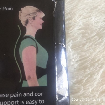 Коректор постави магнітний корсет Power Magnetic Posture Sport by Emson L — XL. Оригінал!