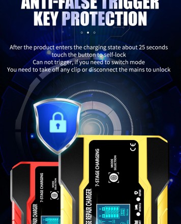 Зарядний пристрій для автомобільного акумулятора Tianye 12 V 10 A і 24V-5A Version 9.1 АКБ