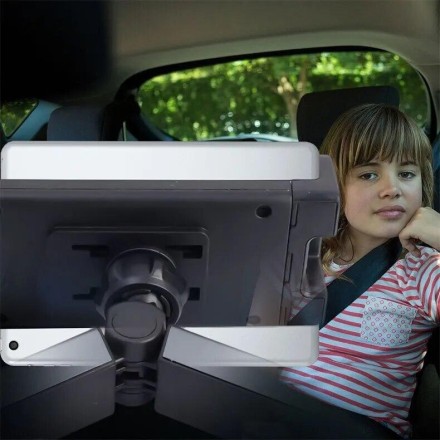 Універсальний тримач на підголівник, кріплення для планшета,  телефона на сидінні для 4,7 "-13"